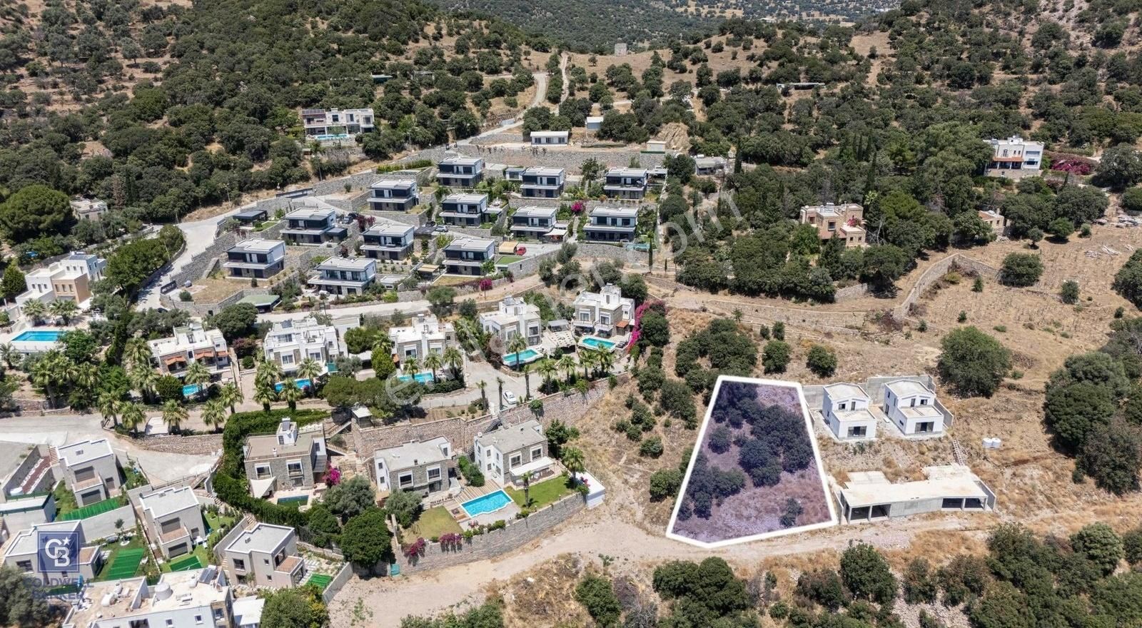 Bodrum Ortakent'te Deniz Manzaralı Arsa - Görsel 9