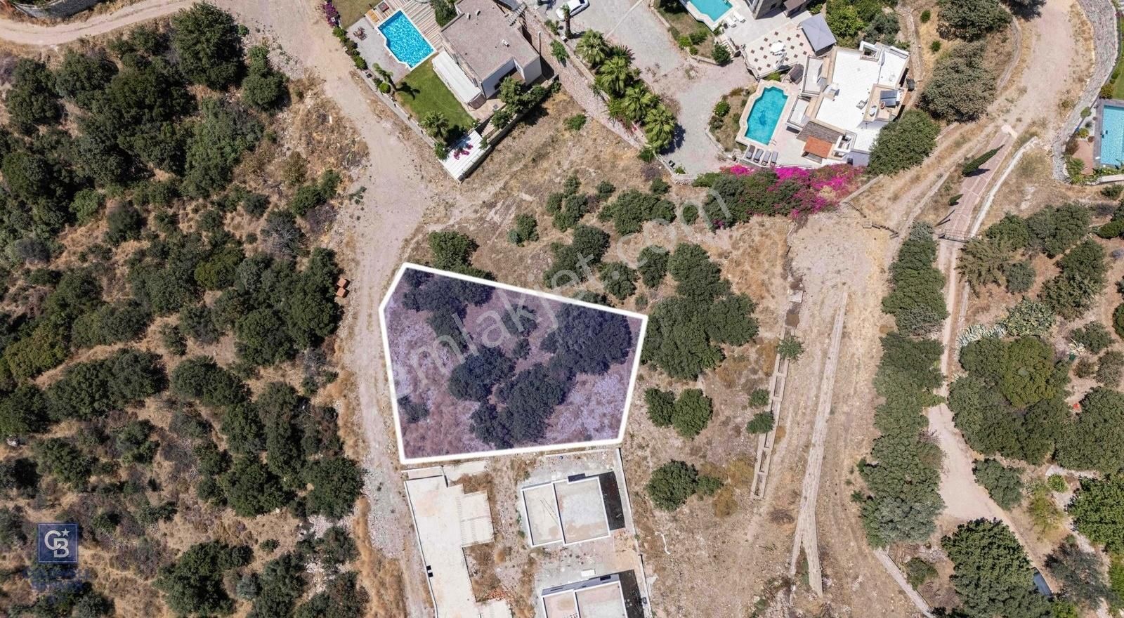 Bodrum Ortakent'te Deniz Manzaralı Arsa - Görsel 8