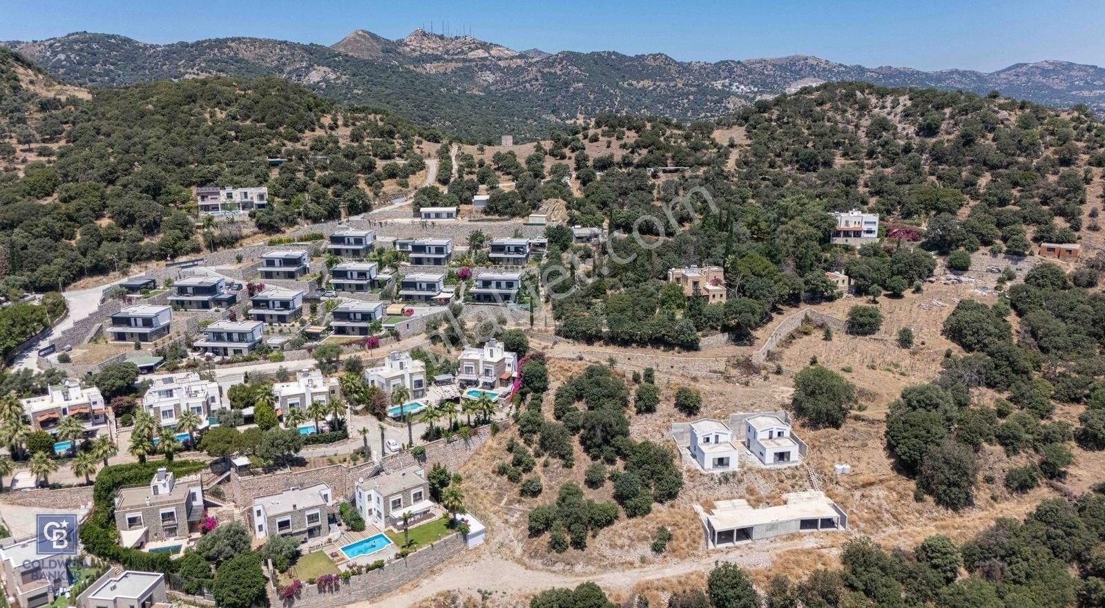 Bodrum Ortakent'te Deniz Manzaralı Arsa - Görsel 4