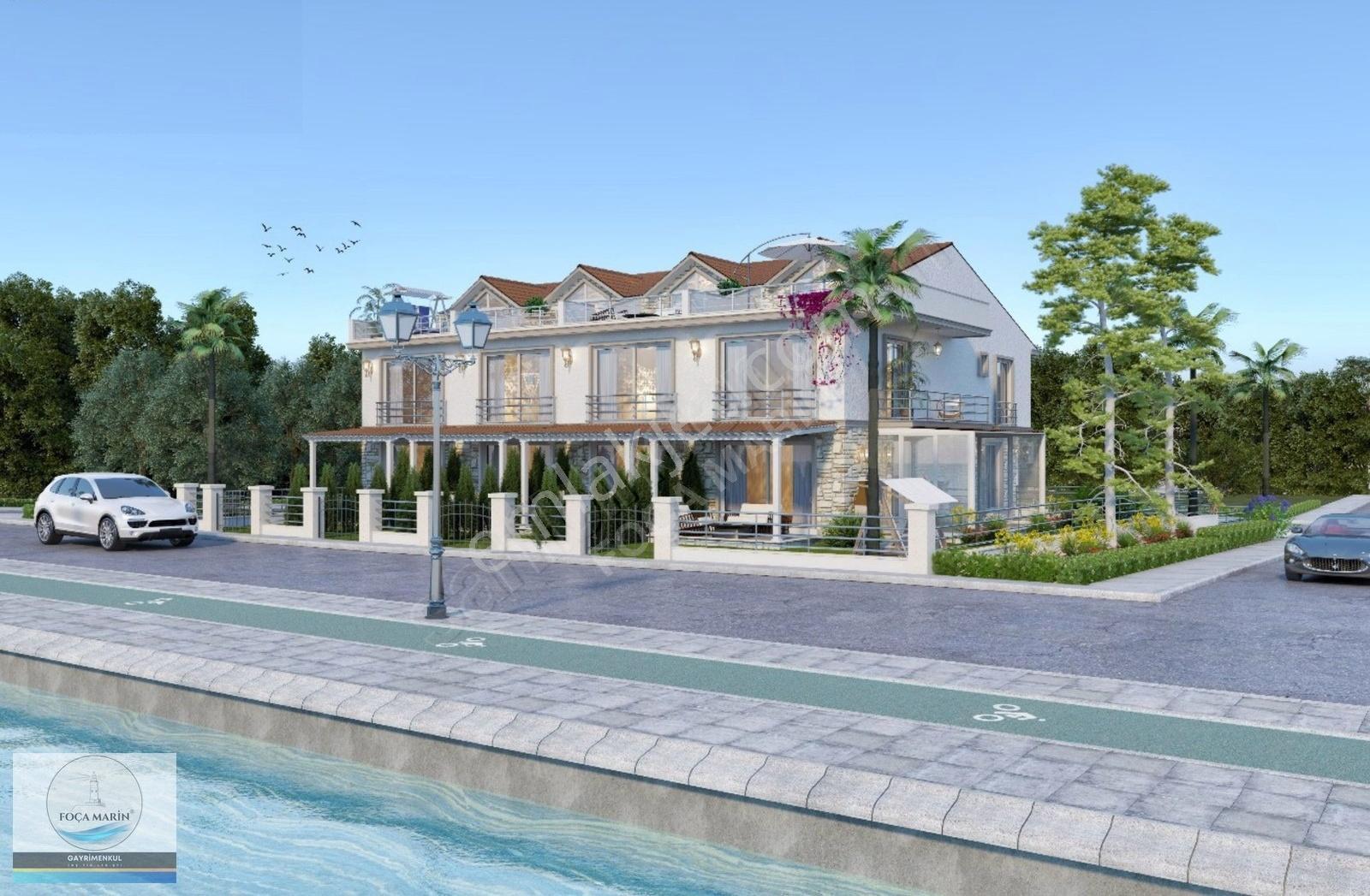 Yenifoça Cumhuriyet Mahallesinde Denize Sıfır 2+1 Dubleks Daire - Görsel 16