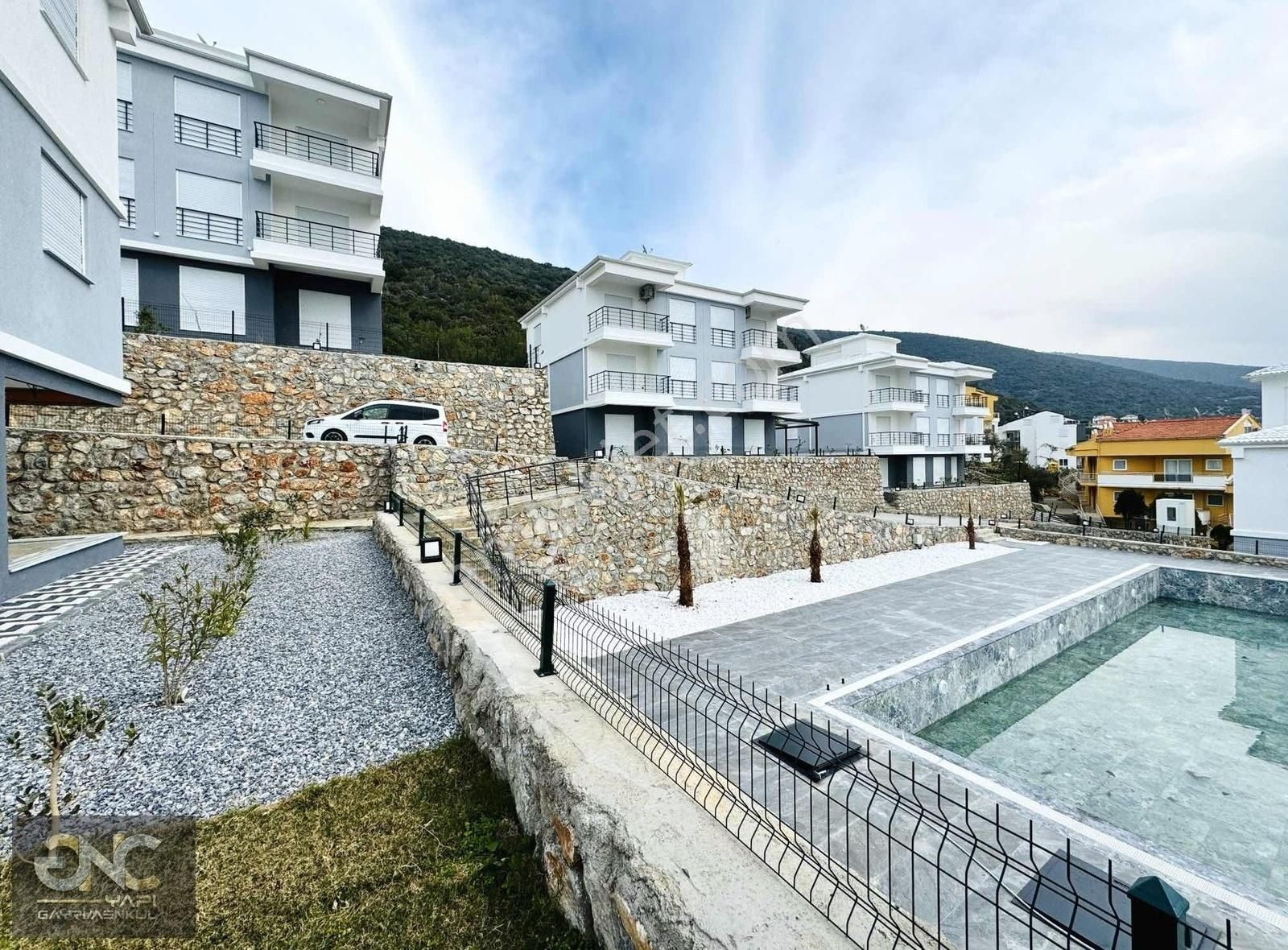 Didim Akbük'te Havuzlu Sitede Deniz Manzaralı Sıfır Daireler - Görsel 7