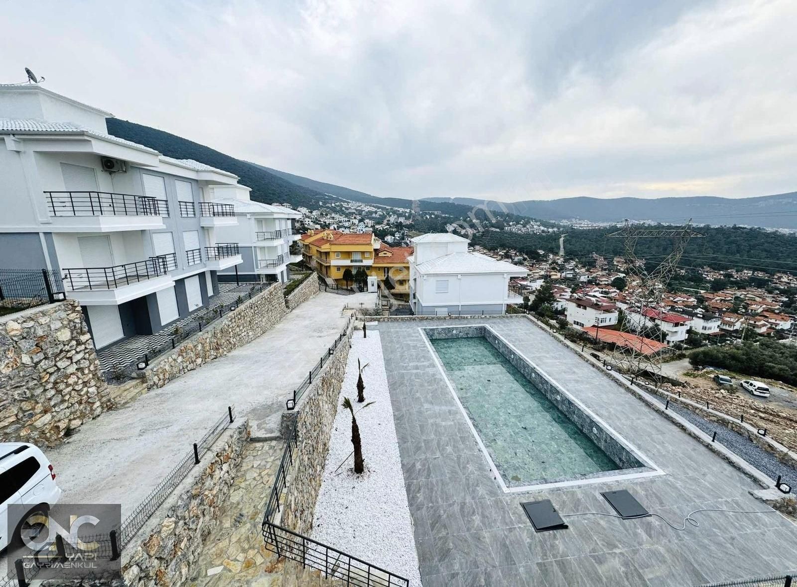 Didim Akbük'te Havuzlu Sitede Deniz Manzaralı Sıfır Daireler - Görsel 34