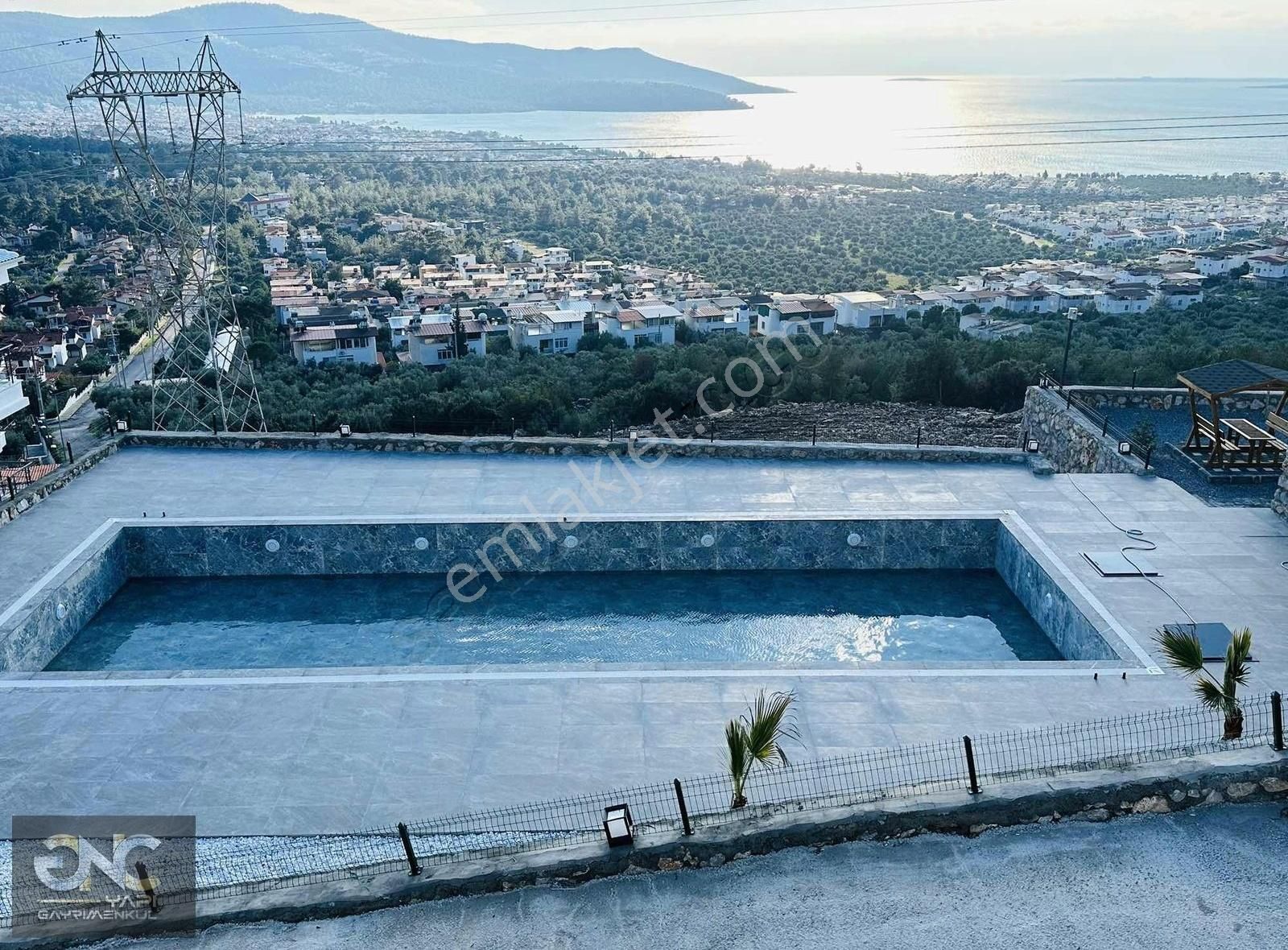 Didim Akbük'te Havuzlu Sitede Deniz Manzaralı Sıfır Daireler - Görsel 28