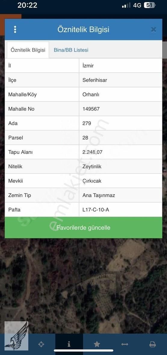 Seferihisar Orhanlı Köyü'nde Yatırıma Uygun 2.250 M² Zeytinlik