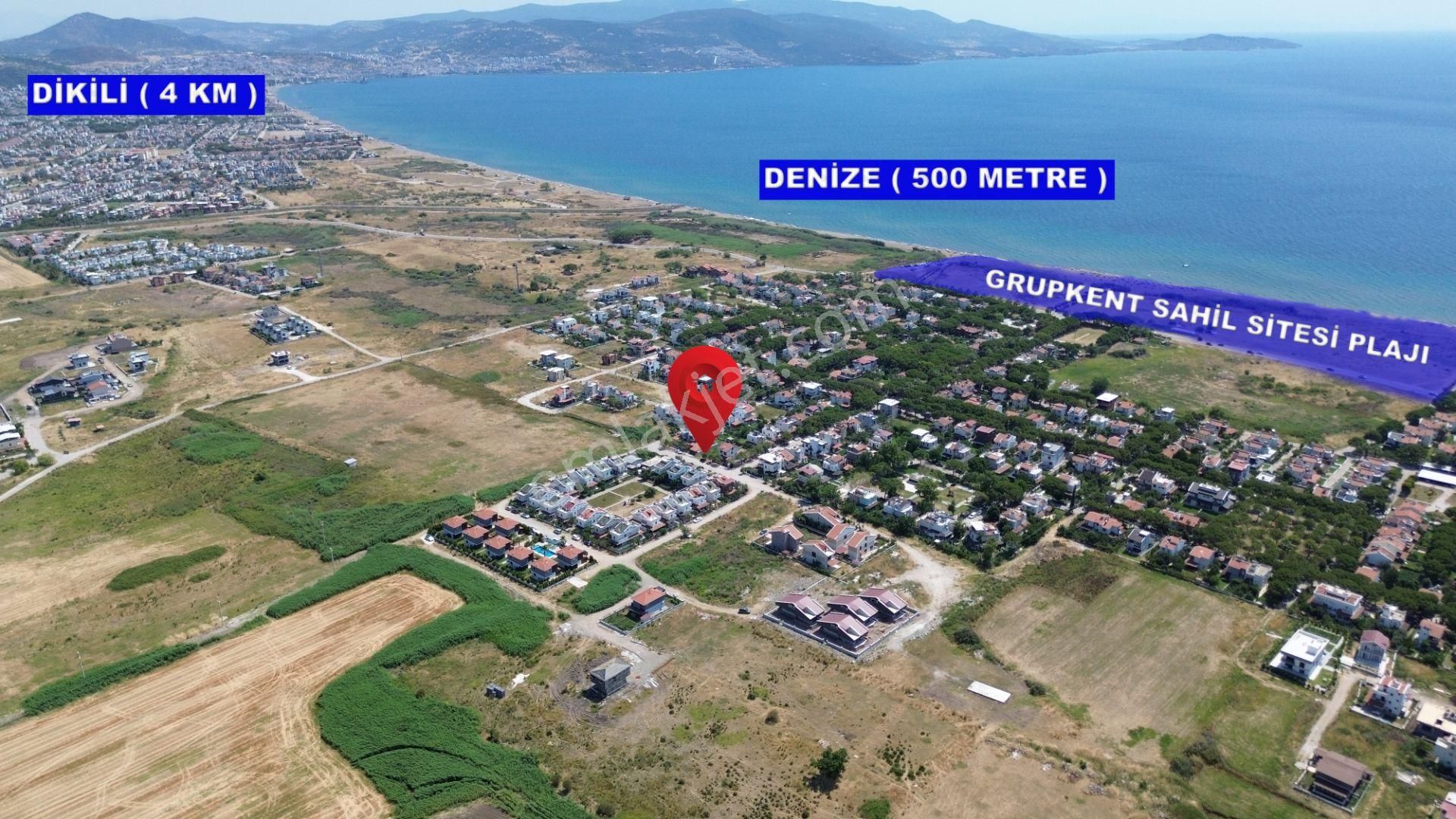İzmir Dikili Kabakum'da Denize Yakın Villa İmarlı Arsa !!!!