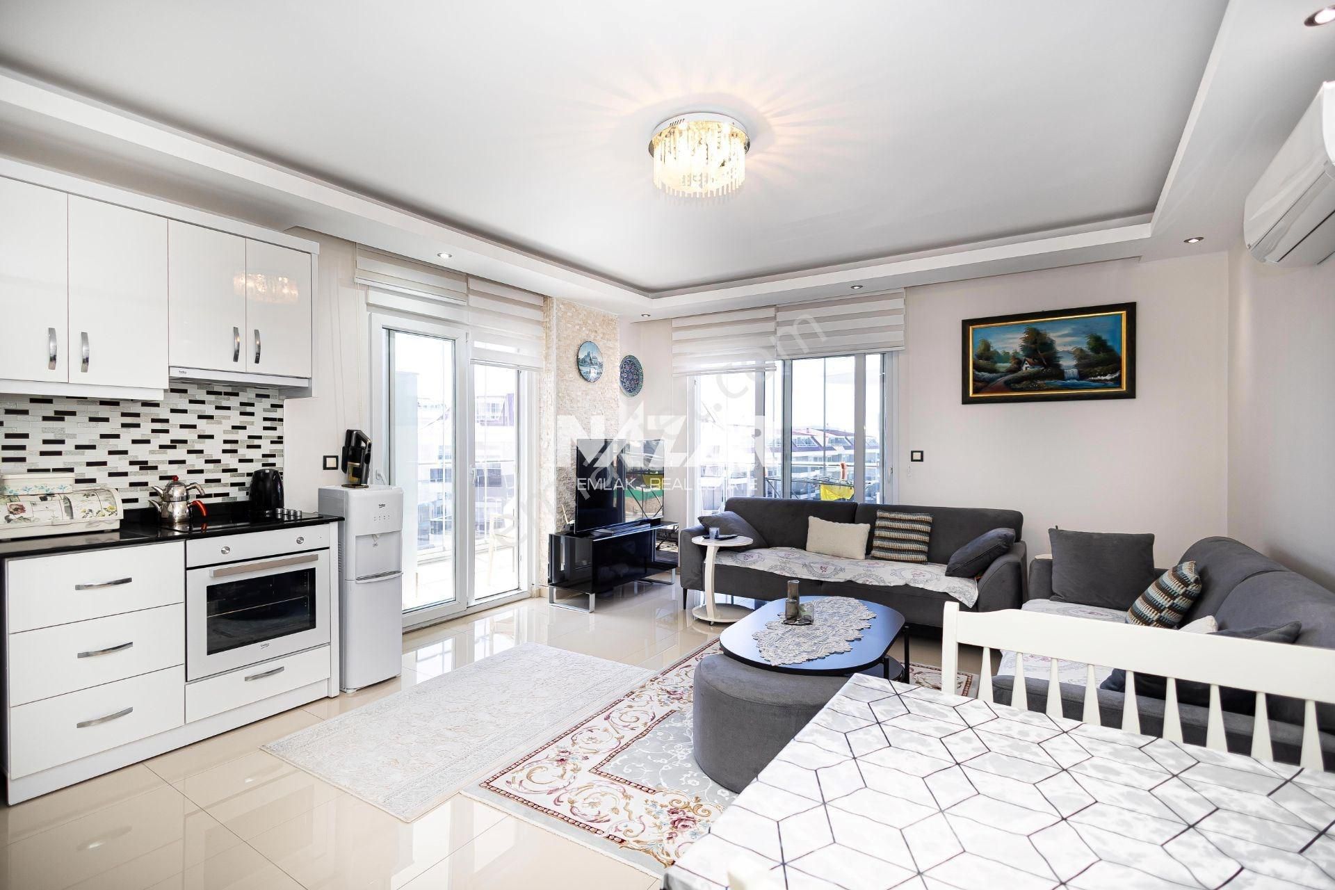 Alanya Kestel'de Satılık 1+1 Eşyalı Daire - Plus Life Rezidans - Görsel 14