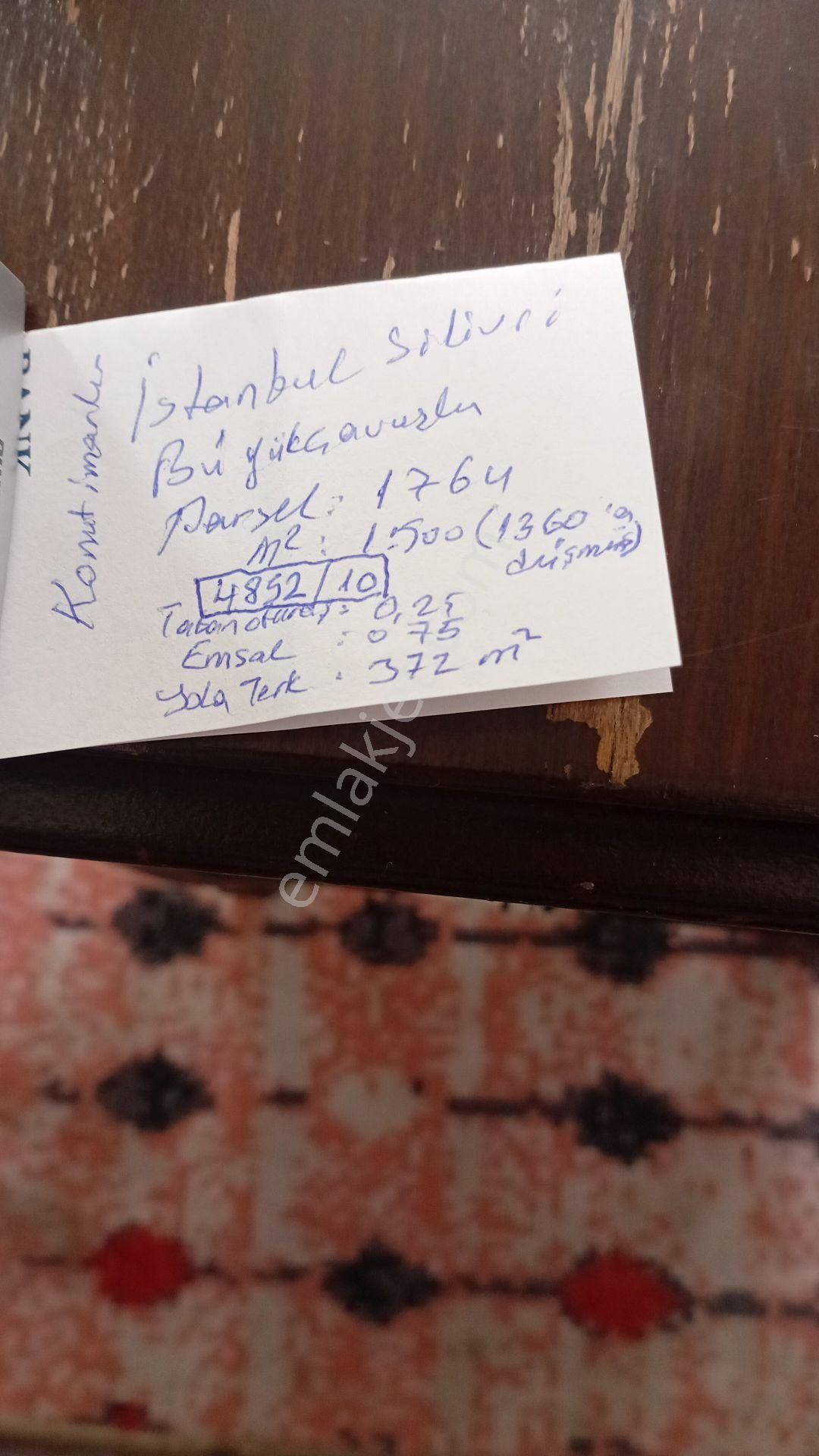 Kapaklı Organize Emlak'tan Silivri Büyükçavuşlu'da 1360 M2 Satılık Arsa
