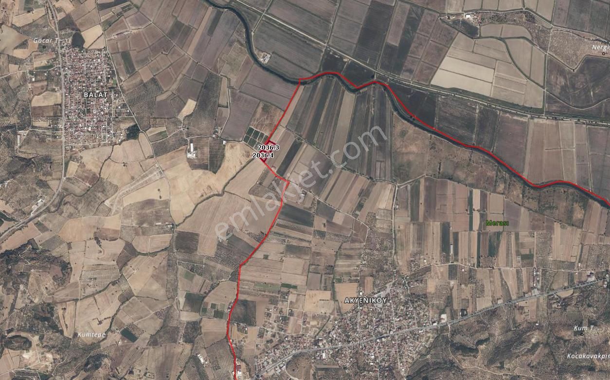 Didim Akyeniköy De Satılık Verimli Sulu Tarla - Görsel 8