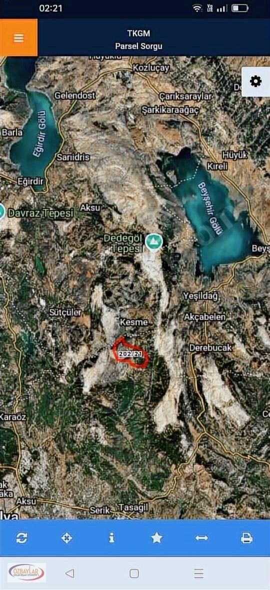 Antalya Manavgat Değirmenözünde Köye Yakın Tarla Kaçmaz