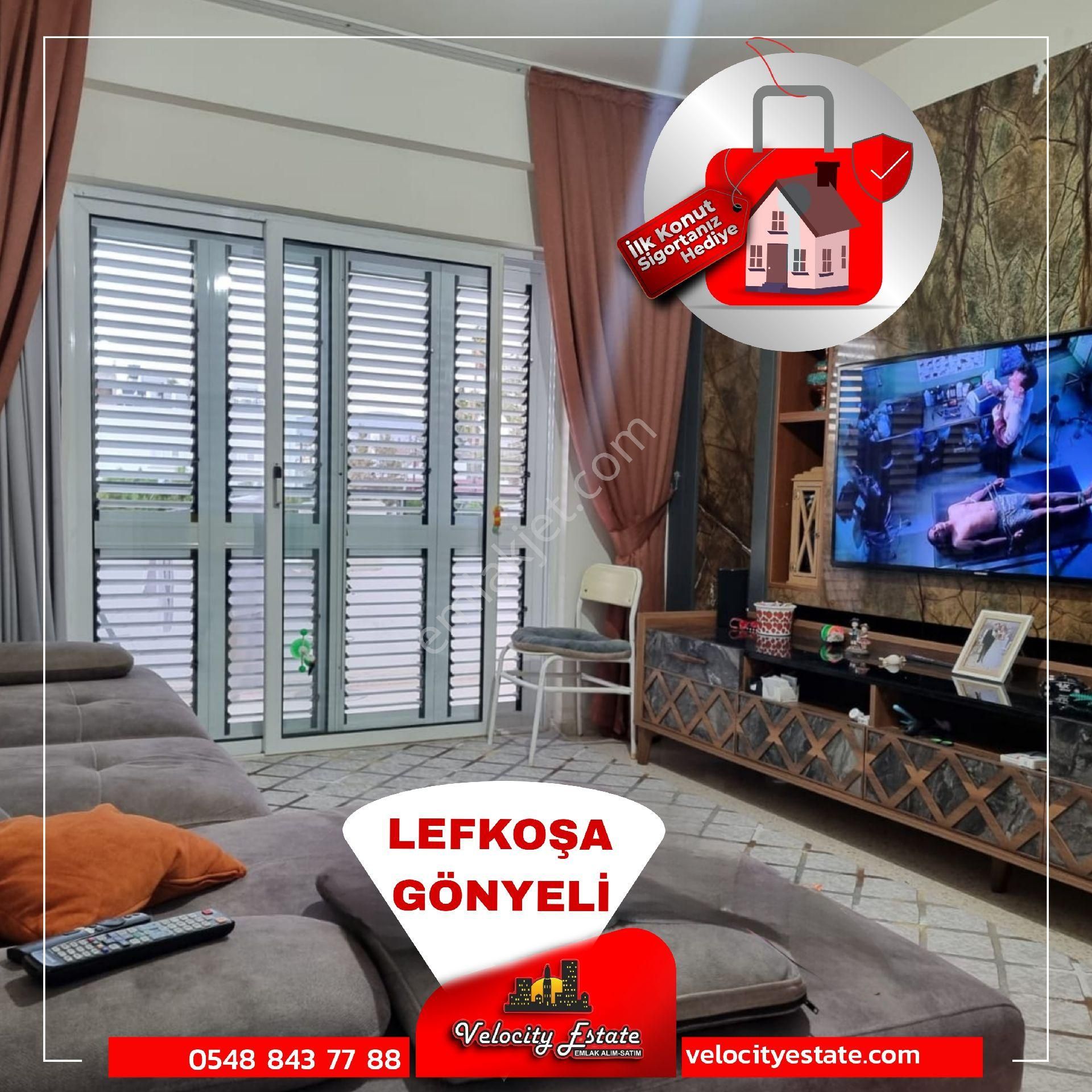 Lefkoşa Gönyeli'de Türk Malı Satılık 3+1 Daire