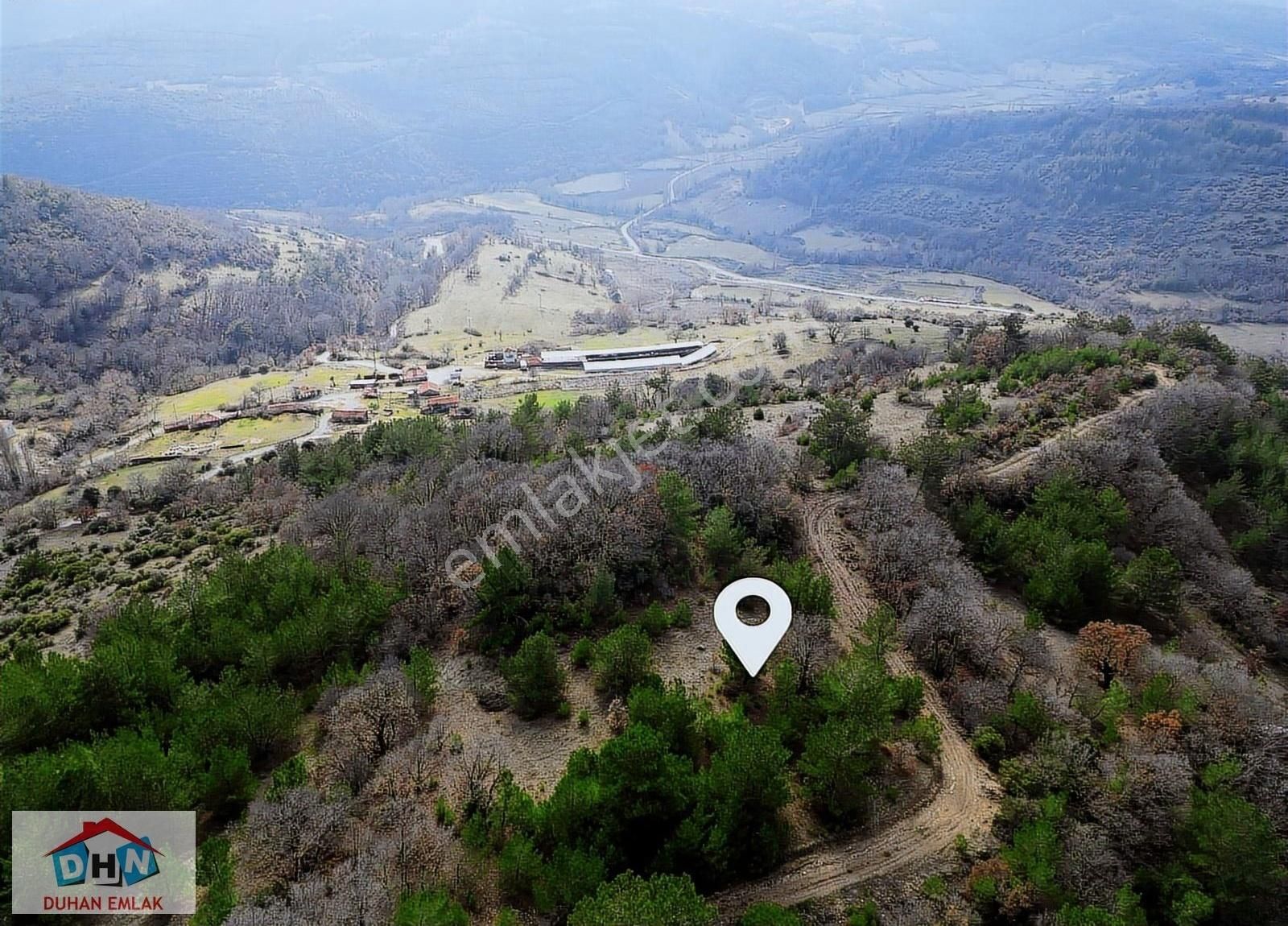 Duhan Emlak Savaştepe'de 3172m2 Resmi Yola Cephe Köy Dibi Tarla