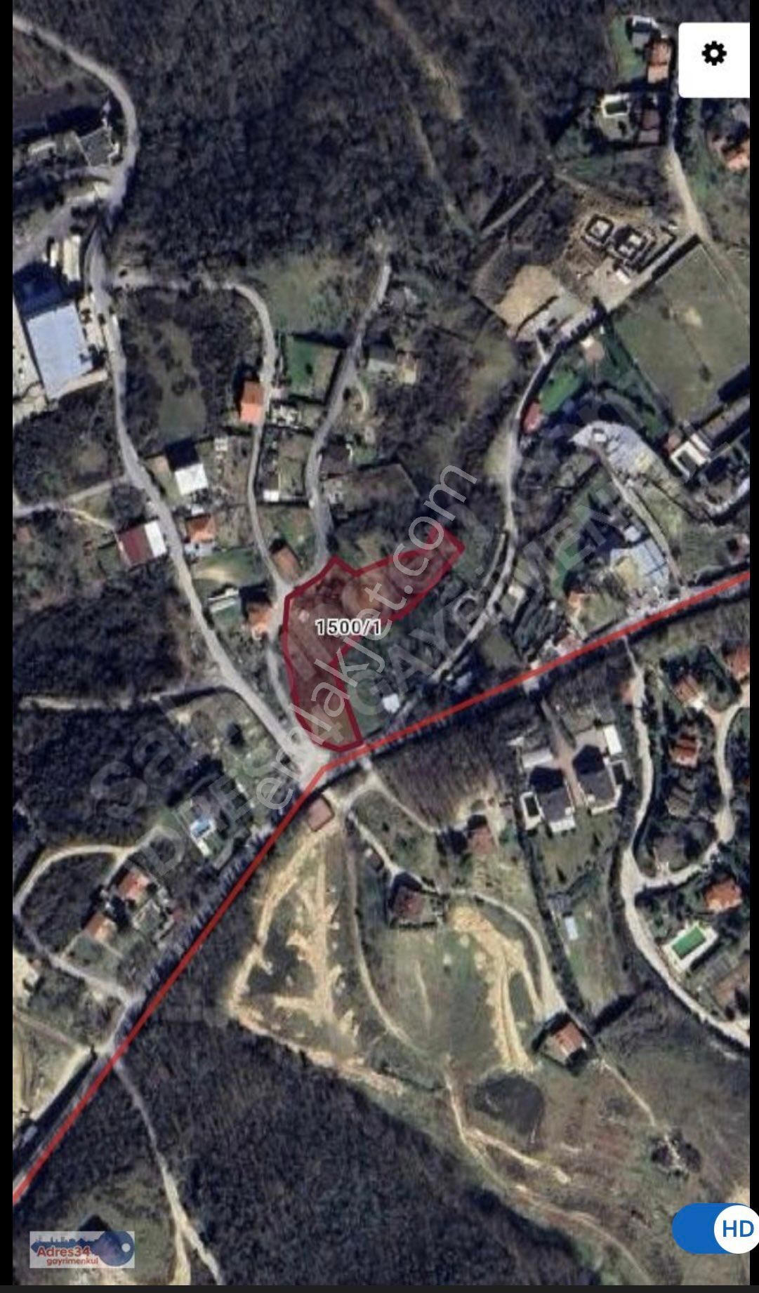 Beykoz Çengeldere Cadde Cepheli %45 İmarlı Satılık Arsa