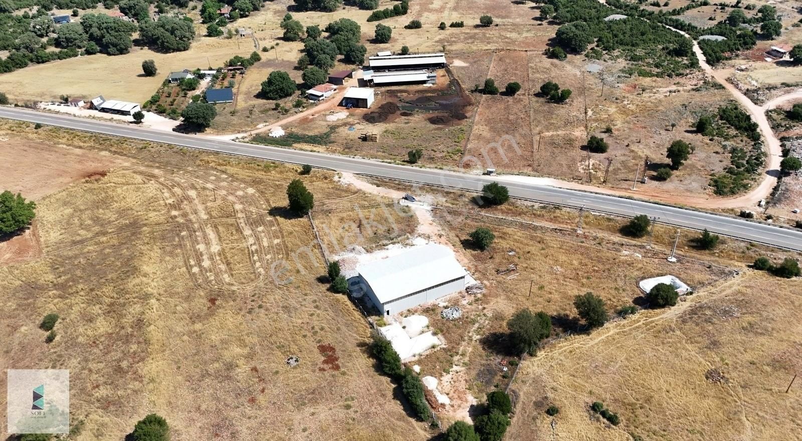 Kaş Sarılar Mahallesinde D400 Anayola Cephe 1713 M2 Satılık Arsa - Görsel 11