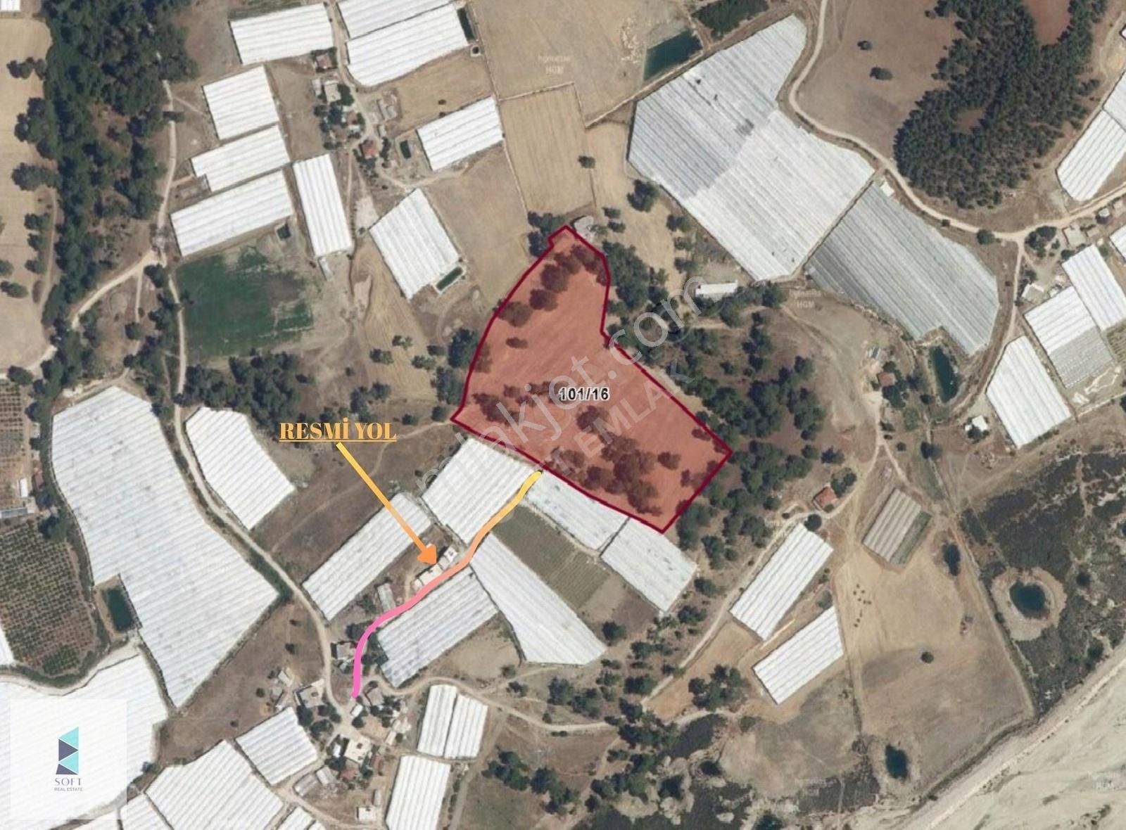 Dirgenler Mahallesinde Tek Tapu Olarak 28 Dönüm Satılık Arazi