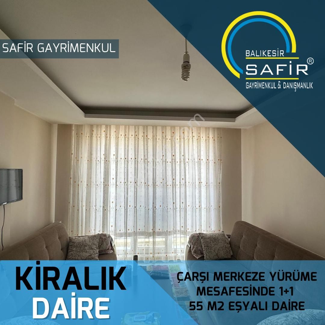 Çarşı Merkeze Yürüme Mesafesinde 1+1 55 M2 Eşyalı Daire