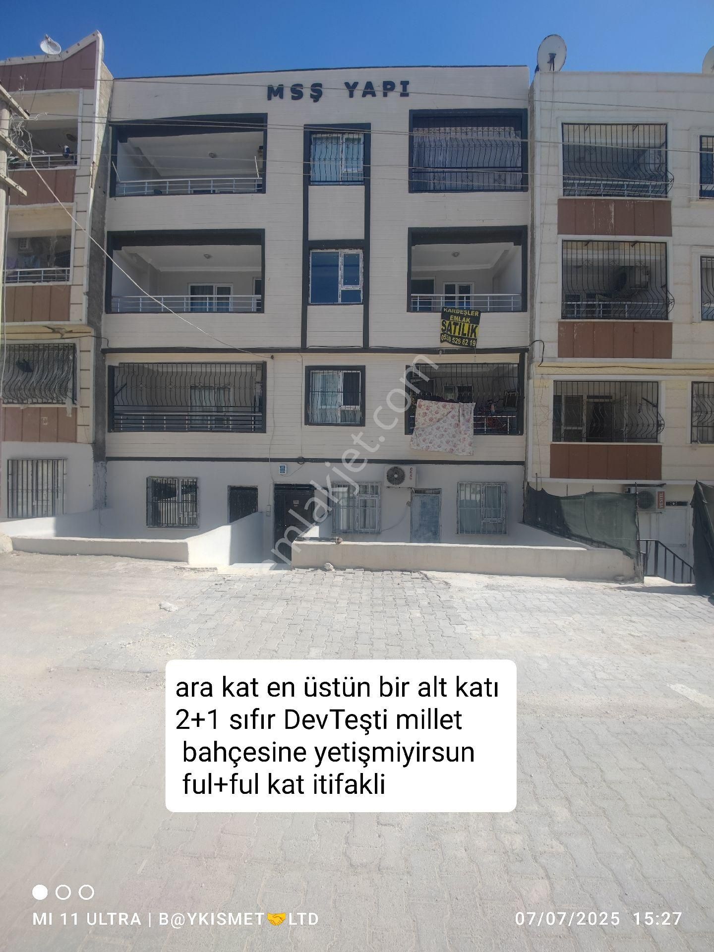 Daire En Ara Kat Sıfır 2+1 Kombi Hariç Ful+ful