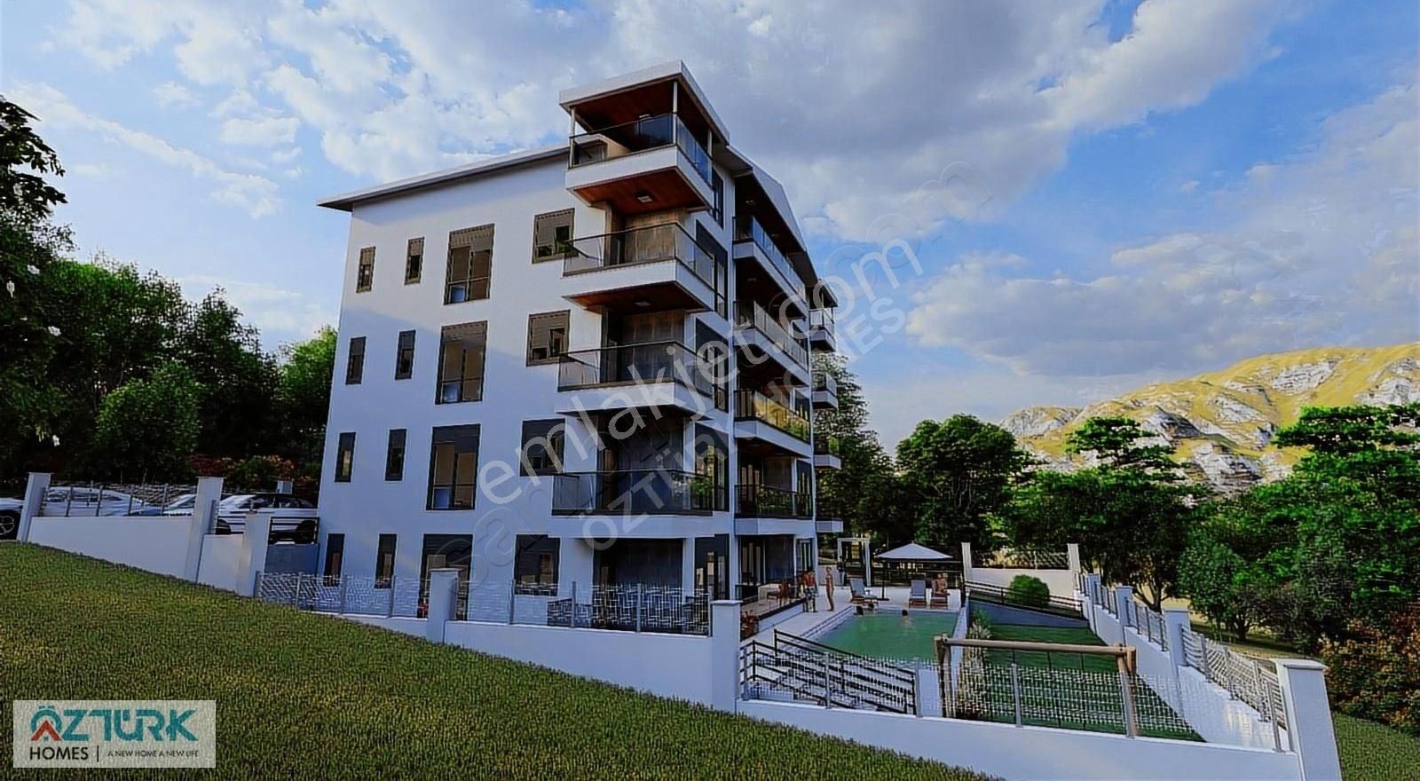 Manavgat Sarılar Villa'lar Bölgesinde Kiralık Yeni Lüx Daireler