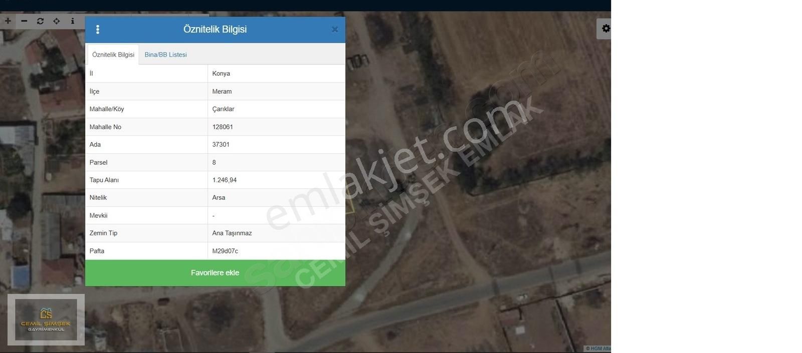 Cemil Şimşek Gayrimenkul'den Çakırlar Köyünde İmarlı Fırsat Arsa - Görsel 5