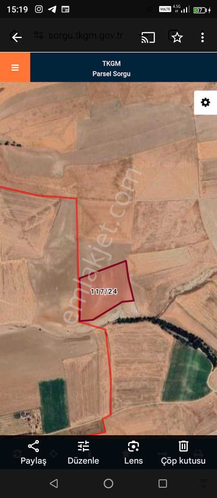 Eskişehır Yolu Türk Konutları Arkası 7 Dönüm Tarla