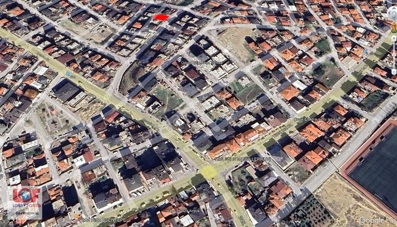 Lobby Fortisten Gümüşçay'da 297m2 B+4 Kat Satılık Arsa