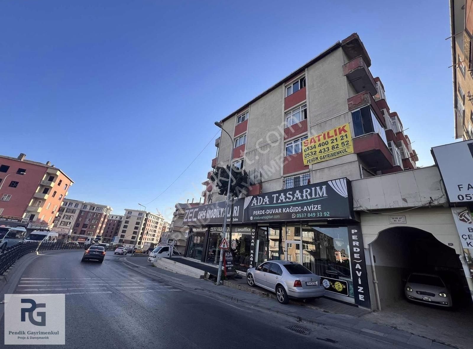 Pendik Ana Cadde Toprakyol Üzerinde 3+1 Satılık Daire