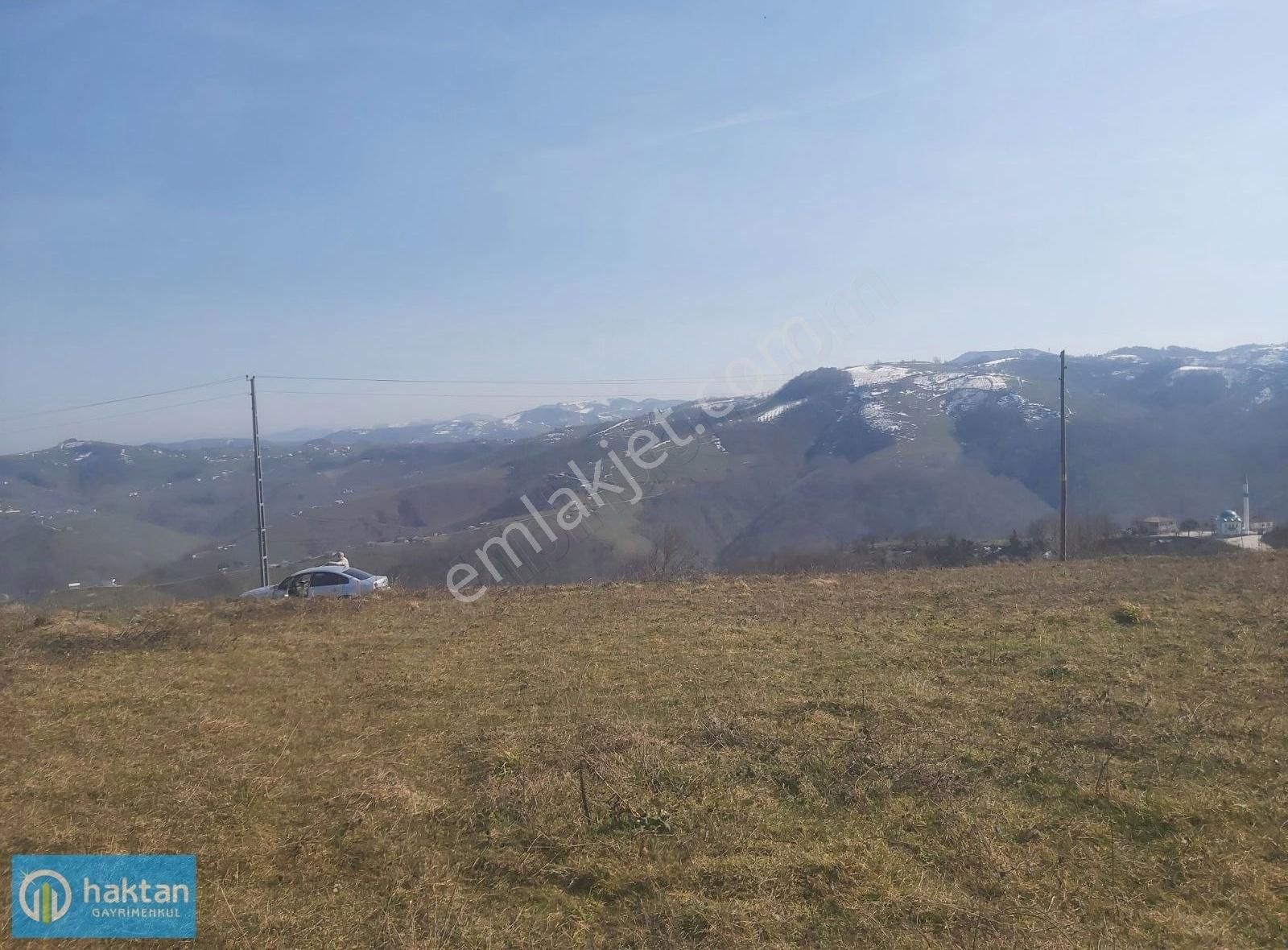 Samsun Canik Kestanepınar. 7926 M2 Eğimsiz Durumda Satılık Tarla
