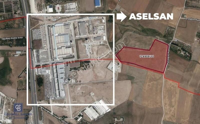 Aselsan'a Bitişik, Harika Konumda Satılık Arsa