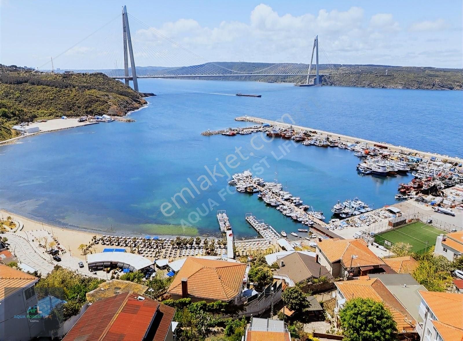 Beykoz Poyrazköy'de Boğaz Ve Köprü Manzaralı Tripleks 4+2 Villa