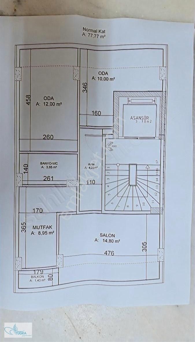 Projeden 2+1 Çift Cepheli Merkezi Konumda Fırsat Daireler.