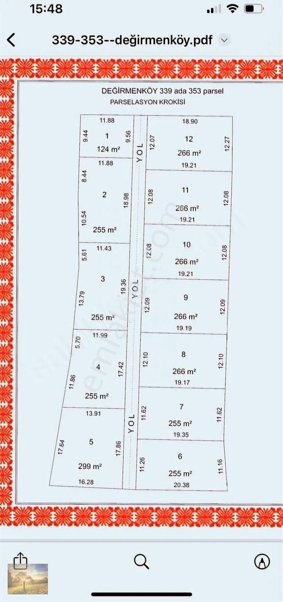 Son Parsel, İstanbul Silivri Değirmenköy 266m2 Satılık Arsa - Görsel 3