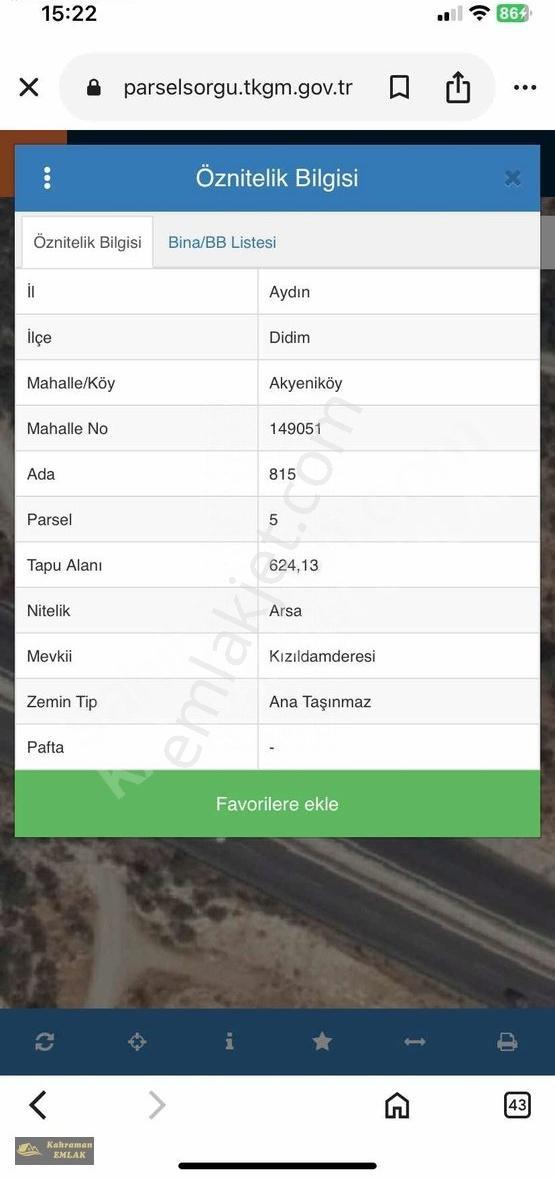 Aydın Didimde Yatırımlık Arsa - Görsel 7