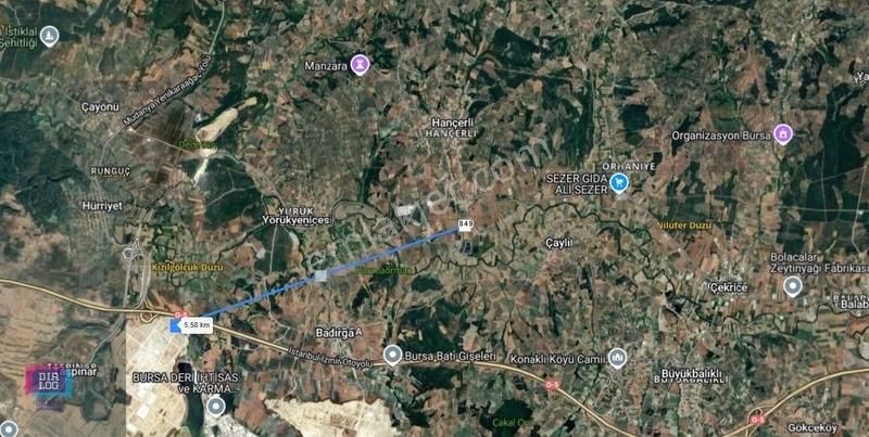 Dialog Skala'dan Kadastro Yoluna Cephe Satılık Tarla - Görsel 13