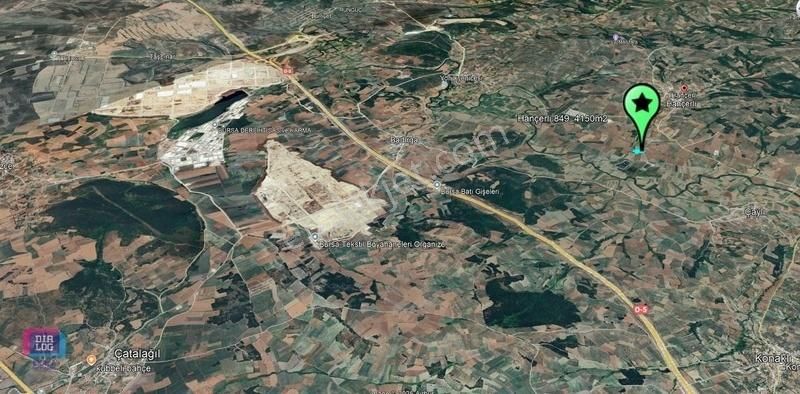 Dialog Skala'dan Kadastro Yoluna Cephe Satılık Tarla - Görsel 5