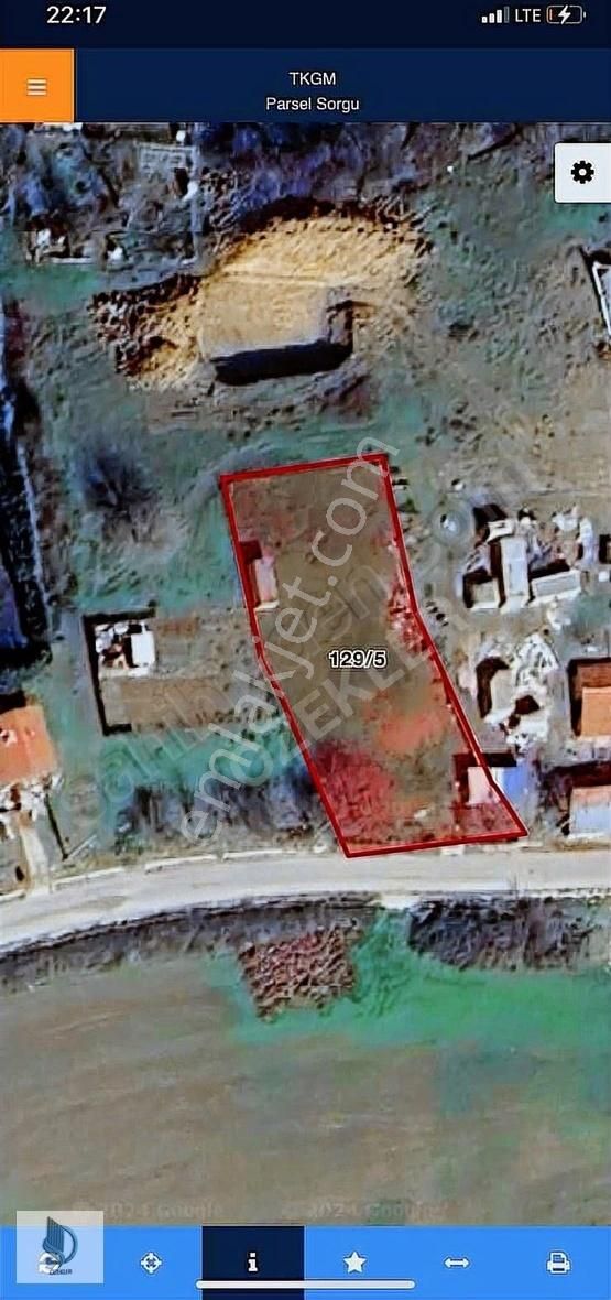 Elmalık Köyünde Deniz Manzaralı Anayola Cephe Müthiş Parsel