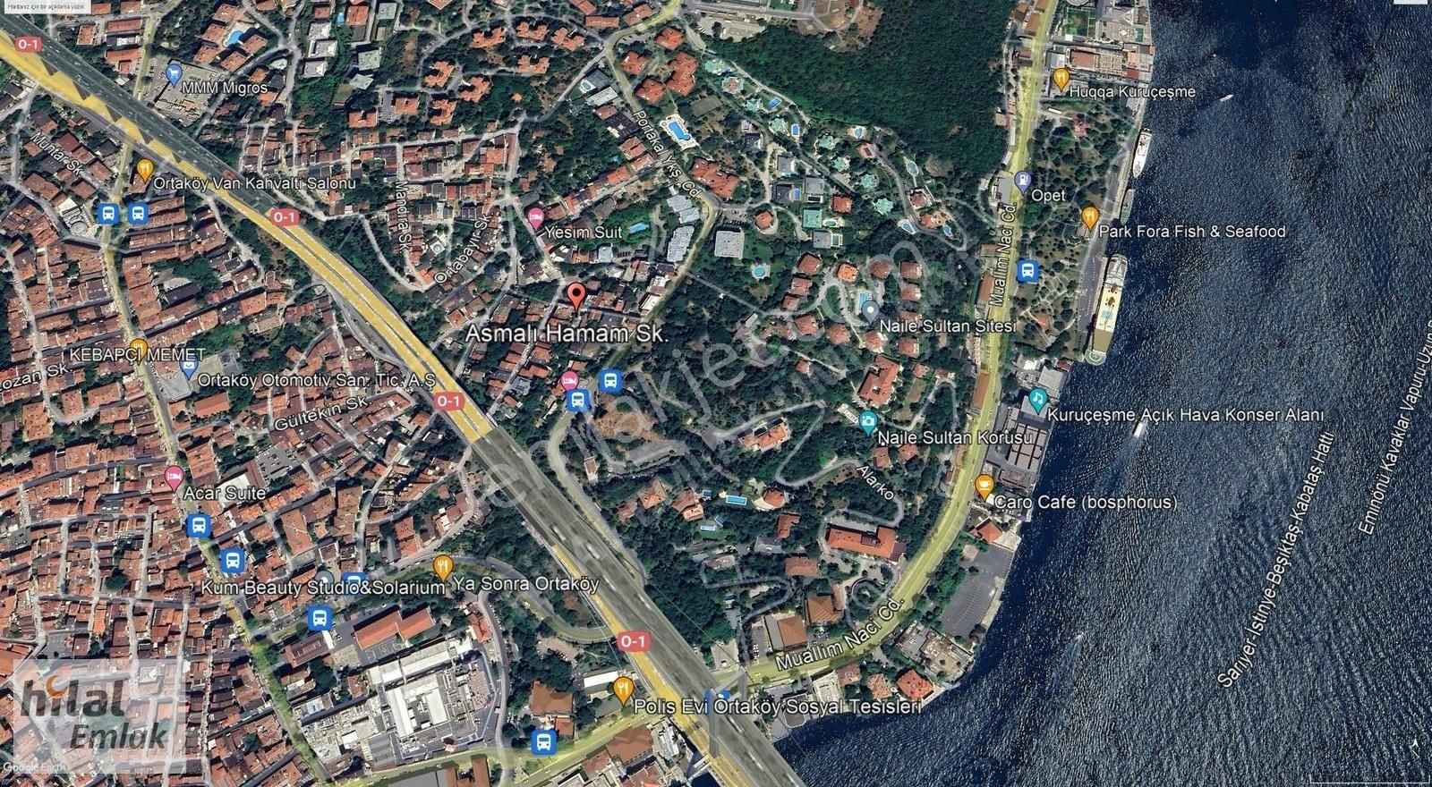 Beşiktaş Ortaköy De Satılık Arsa 9.000.000 Tl