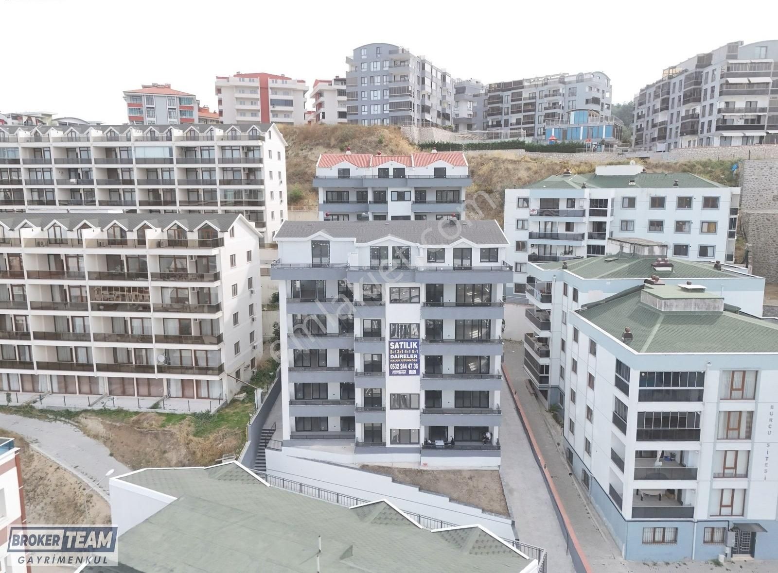 Taşoluk Yaşamevleri'nde Deniz Manzaralı Sıfır 4+1 Dubleks Daire