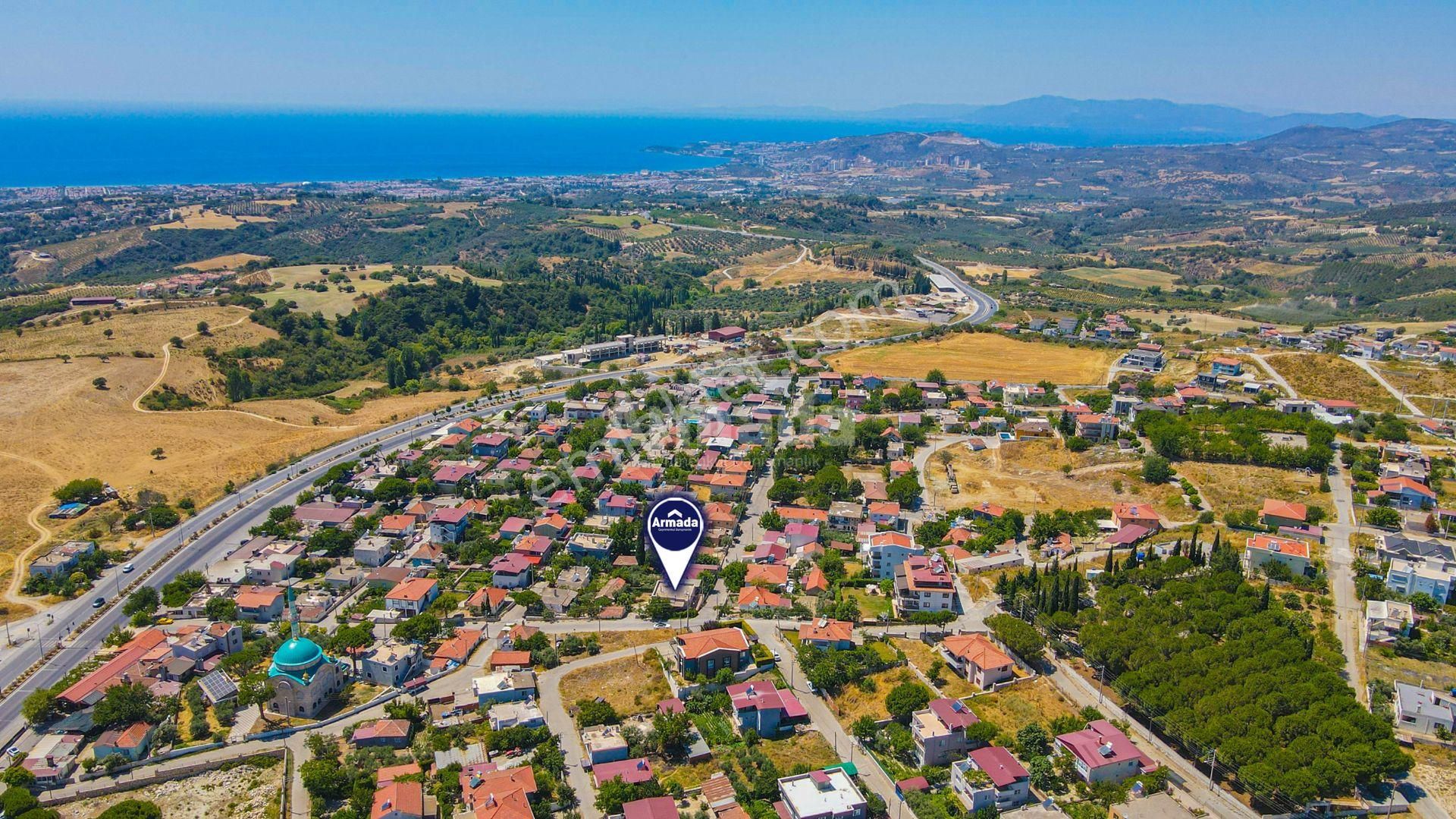 Kuşadası Yaylaköyde Deniz Manzaralı, Bahçe İçinde Müstakil Ev - Görsel 5