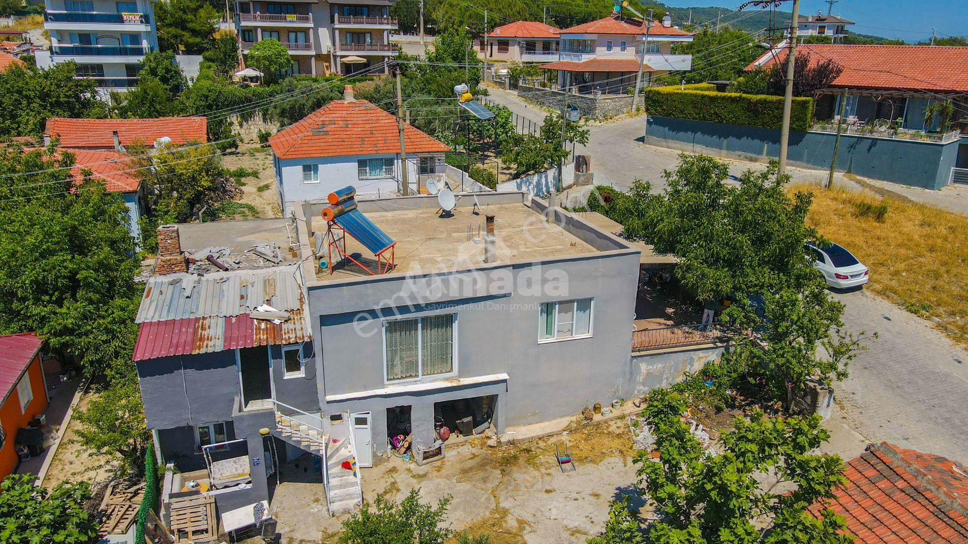 Kuşadası Yaylaköyde Deniz Manzaralı, Bahçe İçinde Müstakil Ev - Görsel 11