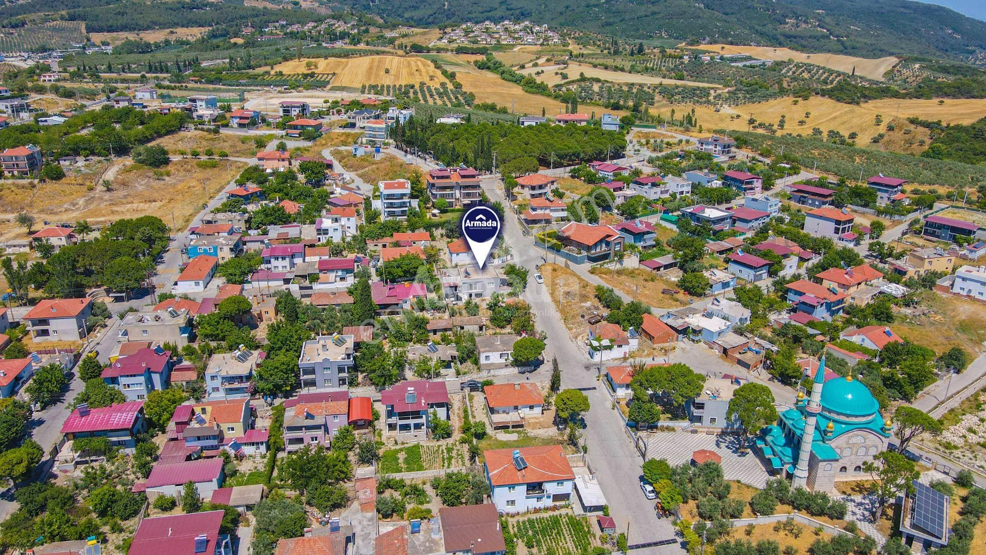 Kuşadası Yaylaköyde Deniz Manzaralı, Bahçe İçinde Müstakil Ev - Görsel 8