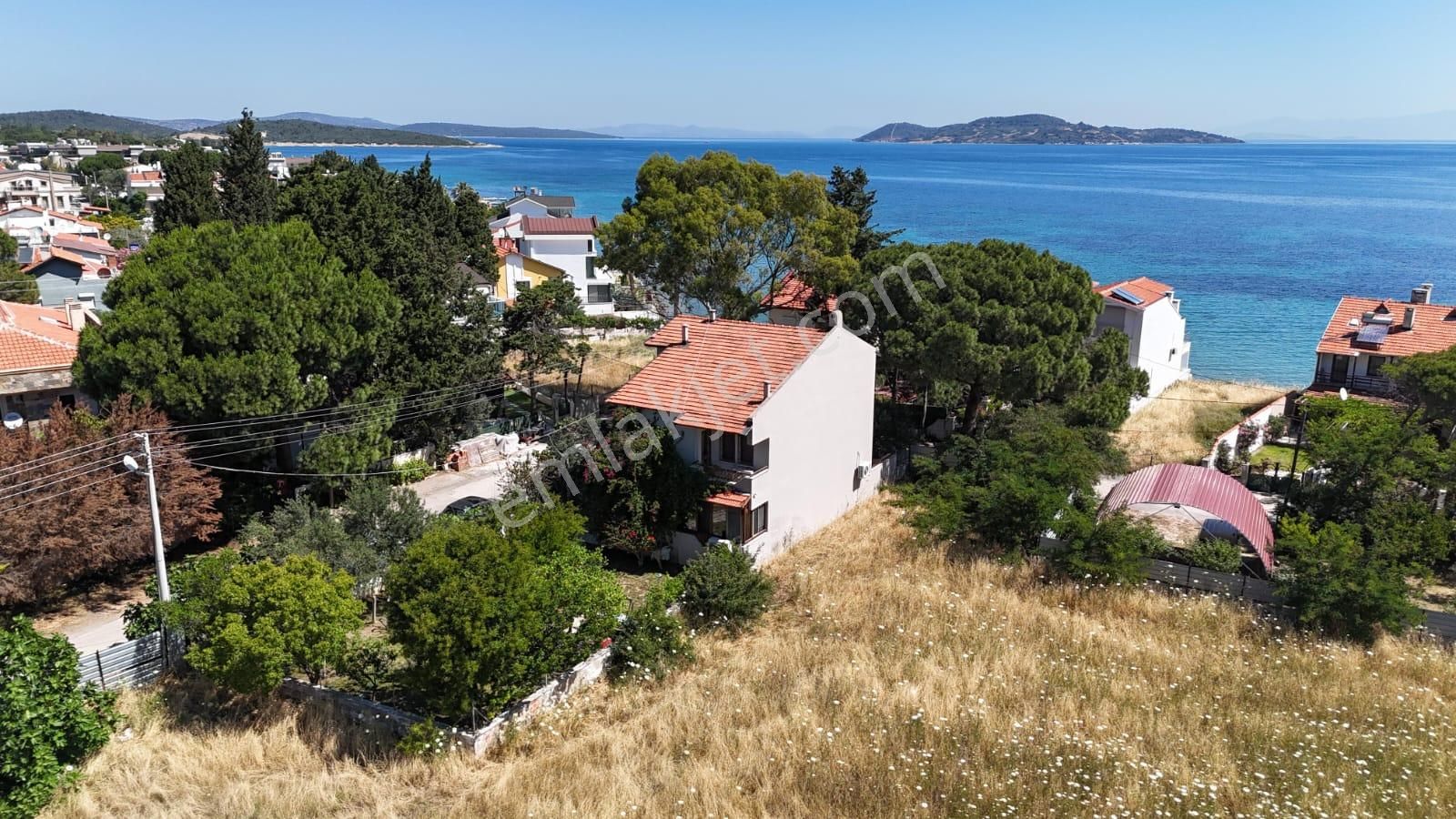 Urla Güvendik Mavi Plajda Satılık Müstakil 5+2 Tripleks Villa - Görsel 2