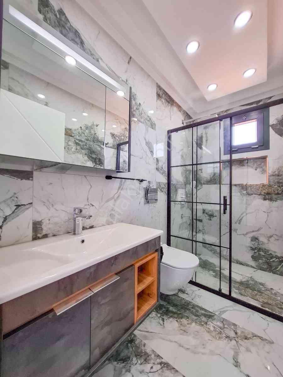 Aydın Didim Hisar Mahallesi'nde Satılık 4+1 Havuzlu, Otoparklı Sıfır Villa - Görsel 35