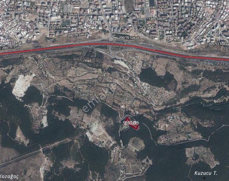 Buca Zafer Mahallesi 1222 M2 Satılık Arazi - Görsel 2