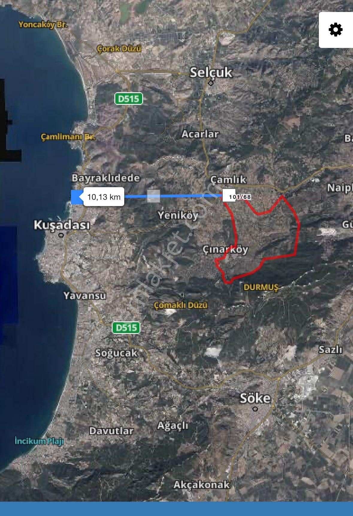 Kuşadası Çamlık Bölgesinde Satılık 2.5 Dönüm İncirlik - Görsel 4