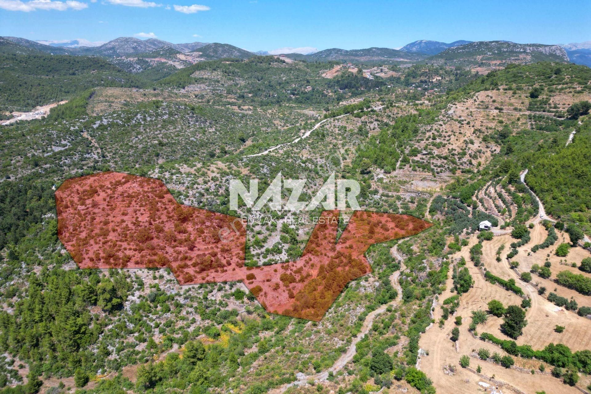 Alanya Gözübüyük’te 30.316 M² Satılık 6 Parsel Tarla - Görsel 3