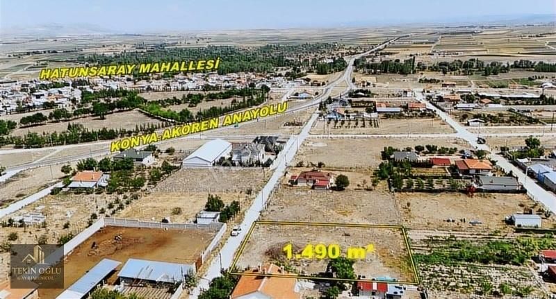 Meram Hatunsaray'da 1.490 M² Müstakil İmarlı Arsa