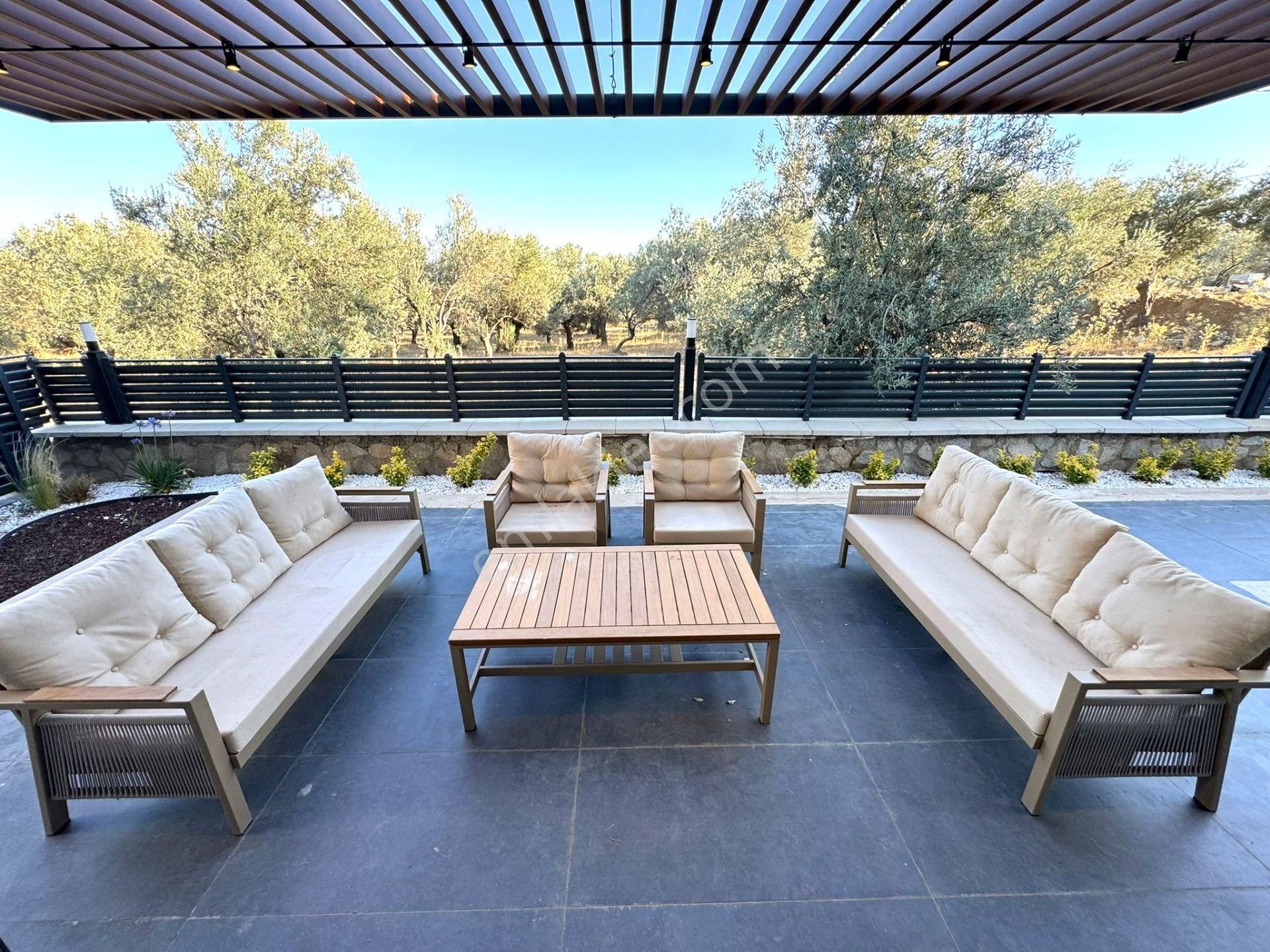 Güre'de,doğa Ve Deniz Manzaralı, Şık Tasarımlı, 5+1 Loft Villa - Görsel 41