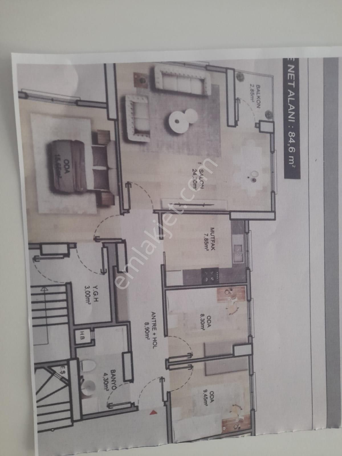 Kozzy Avm'ye Ayşekadın Metroya Yakın Fırsat 3+1 Daireler - Görsel 24