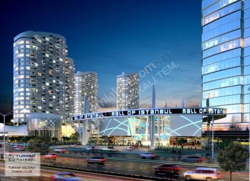Başakşehir Mall Of İstanbul 1+1 90 M2 Boş Satılık Rezidans Daire