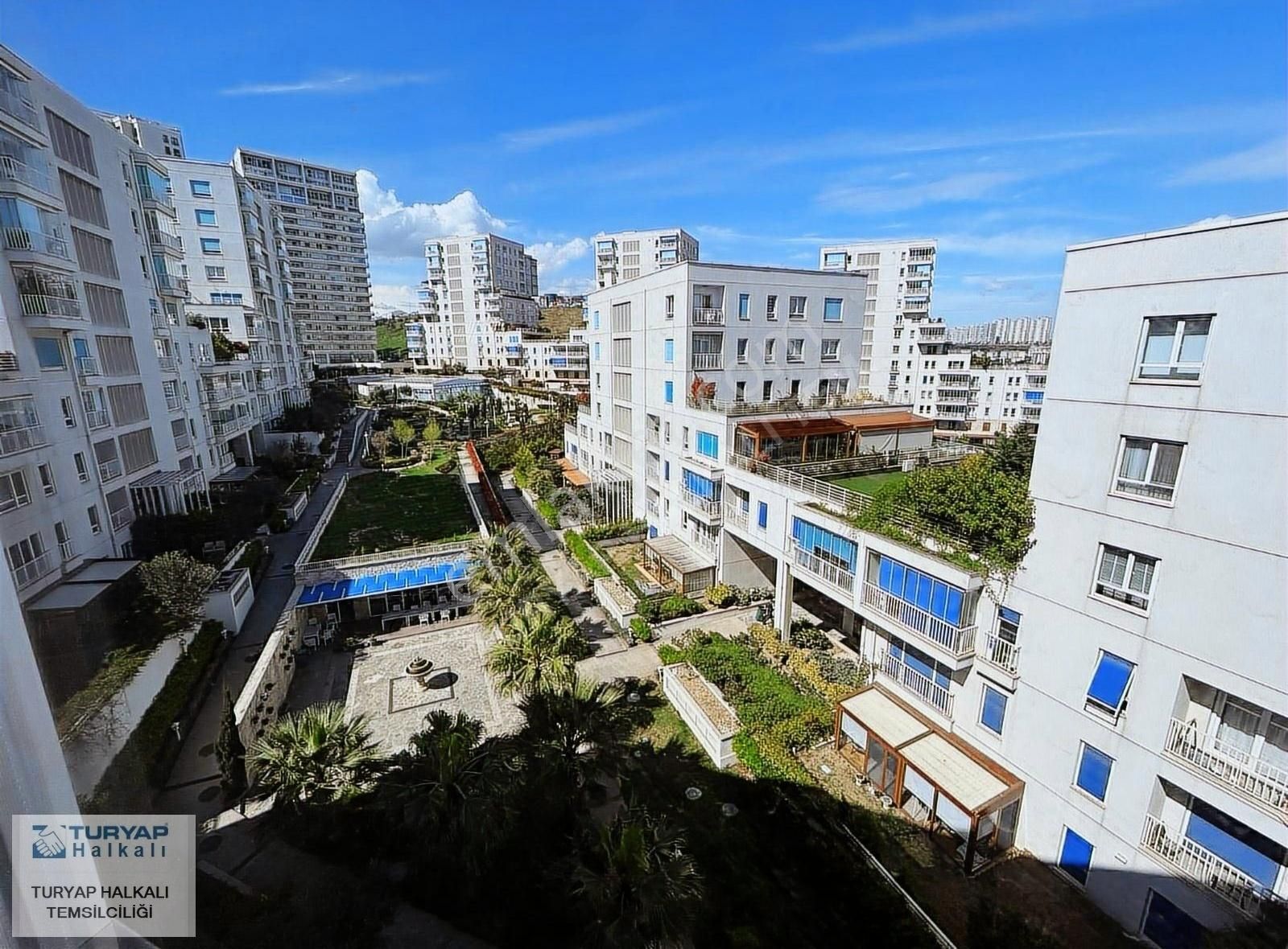 Atakent Ege Yakası 3+1 159m2 Çift Balkon, Üç Cephe Kiralık Daire