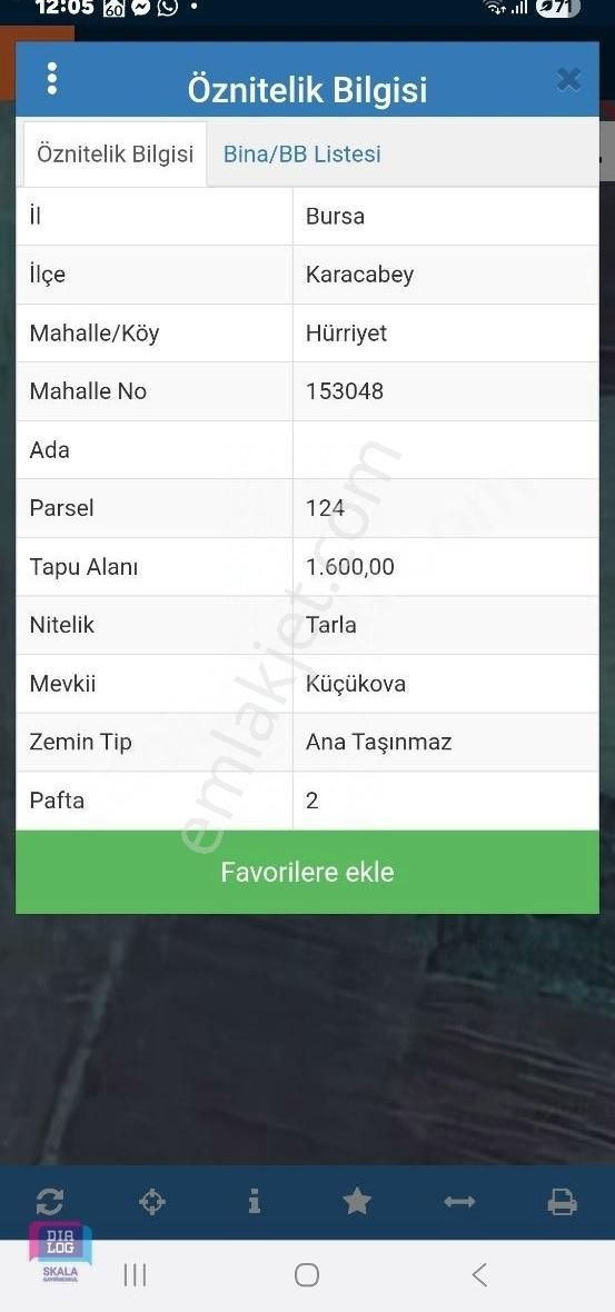 Dialog Skala Dan Teknosab In Dibinde Satılık Arazi